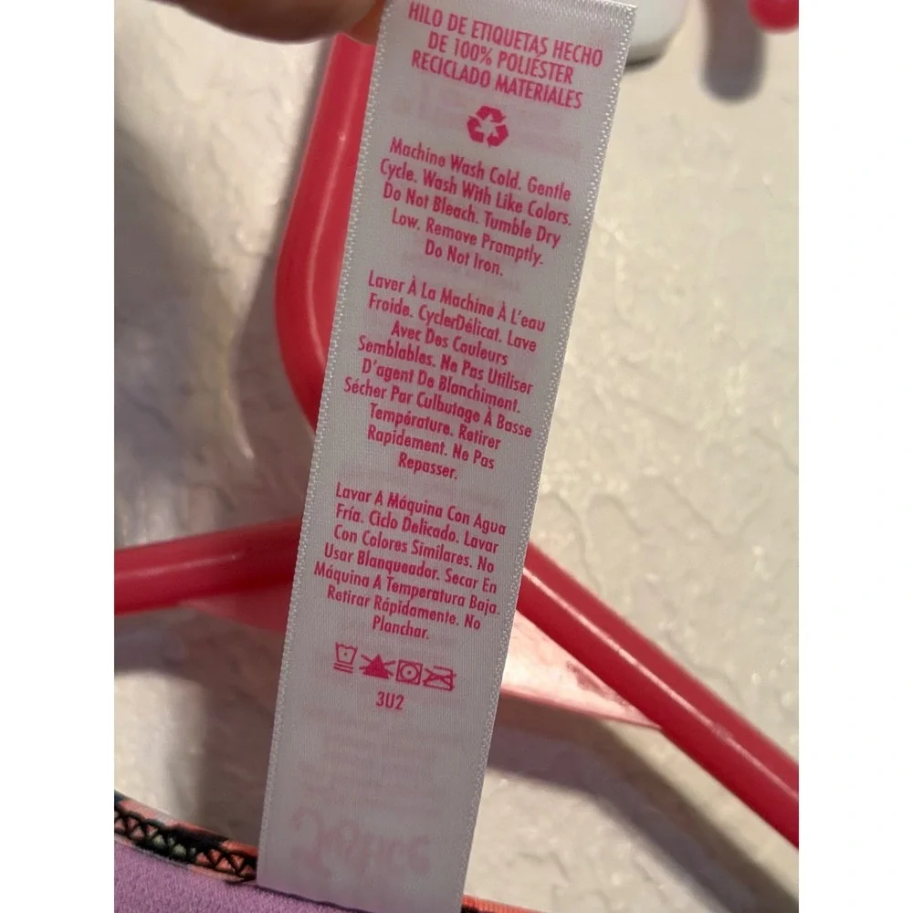 Justice Girls Retro Surf Rash Guard Swim Top Black Floral UPF 50+ Size L 12/14
